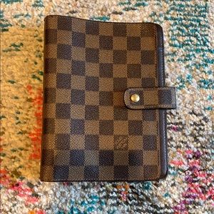 Louis Vuitton Damier Ebene Medium Agenda MM